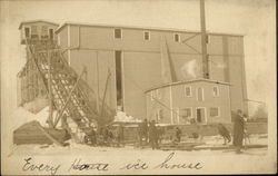 Ice House Athens, NY Buildings Postcard Postcard