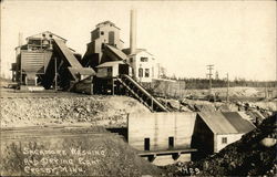 Sagamore Washing and Drying Plant Crosby, MN Postcard Postcard