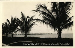 View of the City of Panama from Fort Amador Postcard Postcard