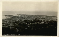 City of Panama from Ancon Hill Postcard