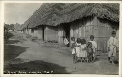 Street Scene Arraijan, Panama Postcard Postcard