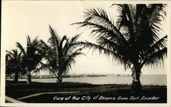 View of the City of Panama from Fort Amador Postcard Postcard