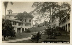 Ancon Hospital - Wards and Office Panama Postcard Postcard