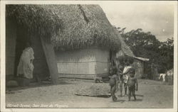 Street Scene Postcard