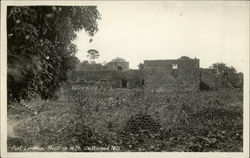 Fort Lorenzo. Built in 1601. Destroyed 1671 Panama Postcard Postcard