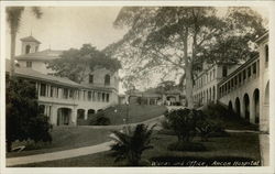 Wards and Office, Ancon Hospital Panama Postcard Postcard