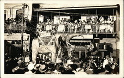 Canal Zone Parade Float Postcard