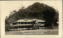 Central School Zoneita, Balboa, Canal Zone Clubhouse Panama Postcard Postcard