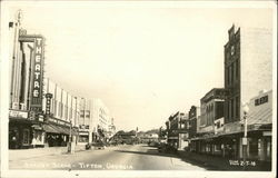 Street Scene Postcard