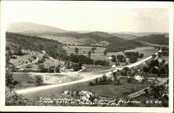 View overlooking the National Highway US 40 Postcard