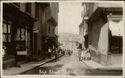 Ship Street Brecon, Wales Postcard Postcard