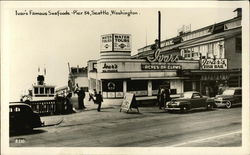 Ivar's Famous Seafoods at Pier 54 Seattle, WA Postcard Postcard