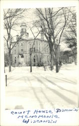 Dunn County Court House Postcard