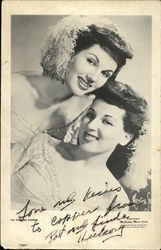 The Hickory Sisters - Autographed Performers & Groups Postcard Postcard