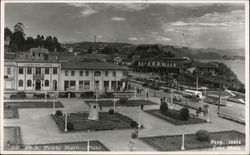 Plaza Puerto Montt, Chile Postcard Postcard