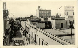 Street Through Town Postcard