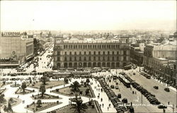 Plaza de la Constitucion Mexico City, Mexico Postcard Postcard