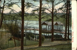 Kissing Bridge Postcard