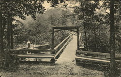 The Bridge, Head of Navigation Lakewood, NJ Postcard Postcard