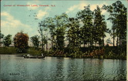 Weequahic Lake Newark, NJ Postcard Postcard