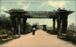 The Sunhouses at Branch Brook Park Newark, NJ Postcard Postcard