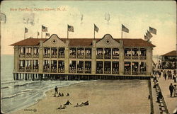 New Pavilion Ocean Grove, NJ Postcard Postcard