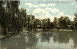 The Lake, Zoological Gardens Postcard