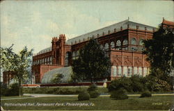 Horticultural Hall, Fairmount Park Postcard