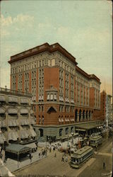 Reading Terminal and Market Street Philadelphia, PA Postcard Postcard