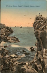 Whale's Gulch, Baker's Island Postcard