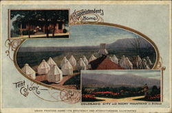 Union Printers Home - its Efficiency and Attractiveness Illustrated Colorado Springs, CO Postcard Postcard