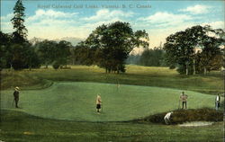 Royal Colwood Golf Links Victoria, BC Canada British Columbia Postcard Postcard