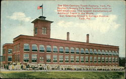 The 20th Century Tooth Factory York, PA Postcard Postcard