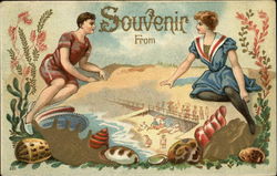 Souvenir From Swimsuits & Pinup Postcard Postcard