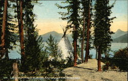 Lake McDonald Glacier National Park, MT Postcard Postcard