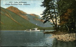 Lake McDonald, Glacier National Park, Montana Postcard