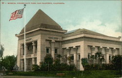 Museum, Golden Gate Park San Francisco, CA Postcard Postcard