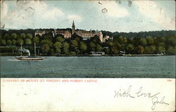 Convent of Mount St. Vincent and Forest Castle Bronx, NY Postcard Postcard