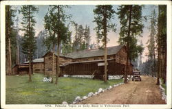 Pahaska Tepee on Cody Road to Yellowstone Park Yellowstone National Park Postcard Postcard