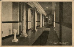 Mt. St. Joseph on the Ohio Chapel Corridor Cincinnati, OH Postcard Postcard