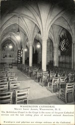 Washington Cathedral, Mount Saint Alban District Of Columbia Washington DC Postcard Postcard