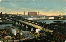 Charlestown Bridge Postcard