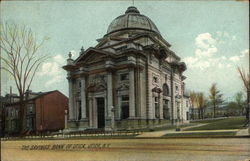 The Savings Bank of Utica New York Postcard Postcard