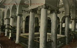 Rotunda Foyer, New Capital Hotel Postcard