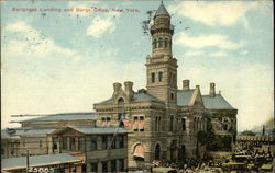 Emigrant Landing and Barge Office New York, NY Postcard Postcard