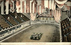 Interior of Auditorium Postcard