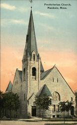 Presbyterian Church Mankato, MN Postcard Postcard