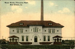 Water Works, Filtration Plant Postcard