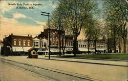 North Side Public Square Kokomo, IN Postcard Postcard