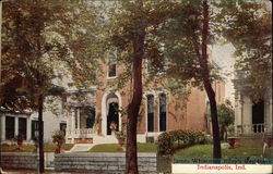 James Whitcomb Riley's Residence Indianapolis, IN Postcard Postcard